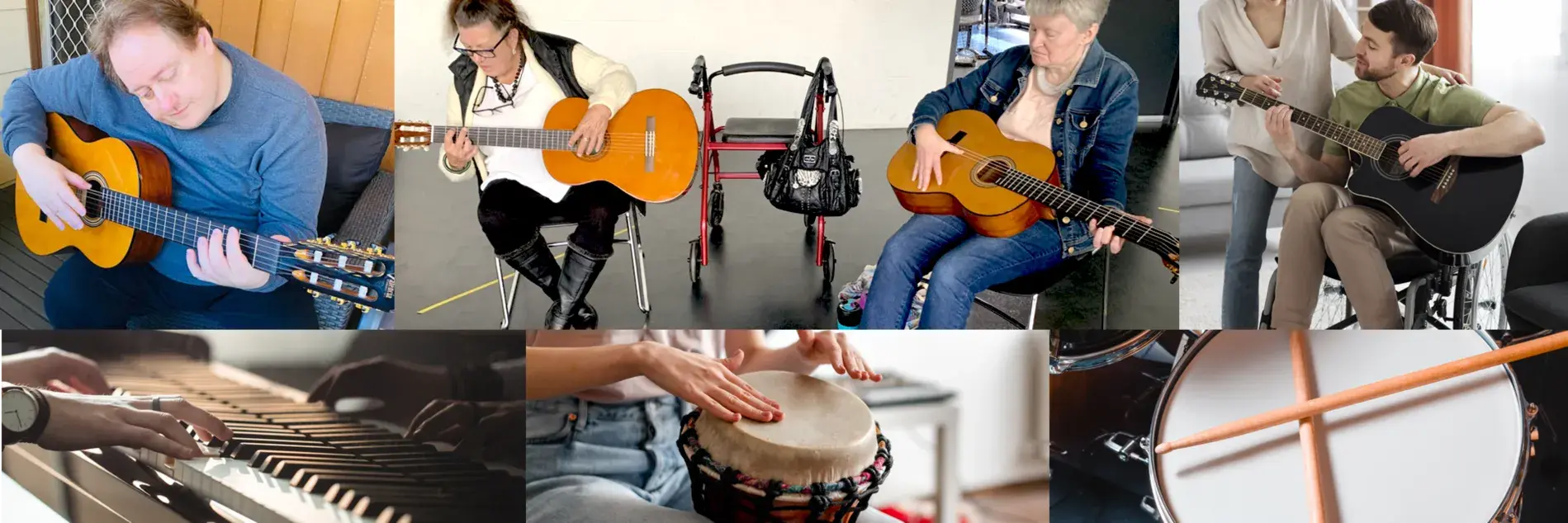 sydney music therapy singing piano and guitar lessons benefits banner